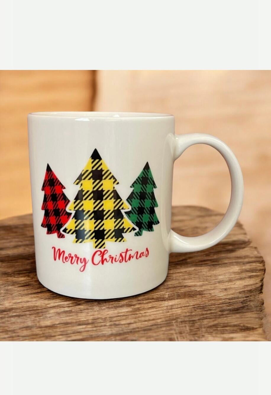 Merry Christmas Coffee Mug 12 Ounces